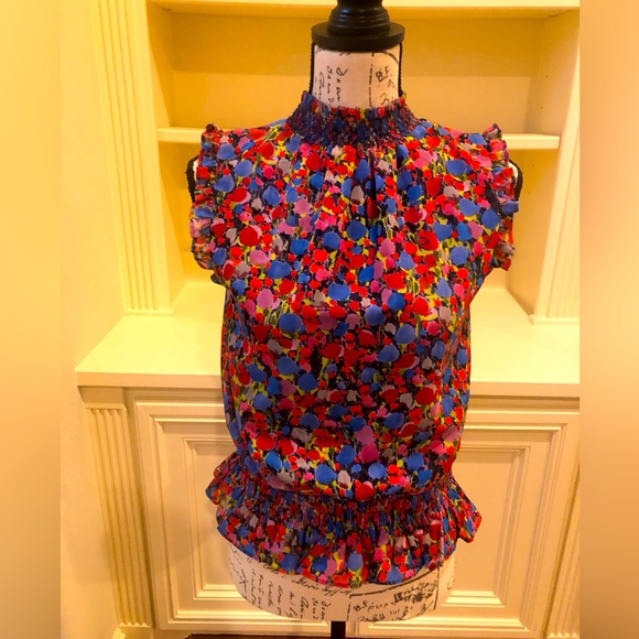 J.Crew Floral Blouse Perfect for Fall! - Picture 1 of 6